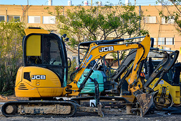 Ochrona sprzętu budowlanego